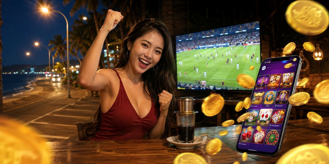 Giao diện trò chơi mới trên điện thoại di động tại Mũi Né